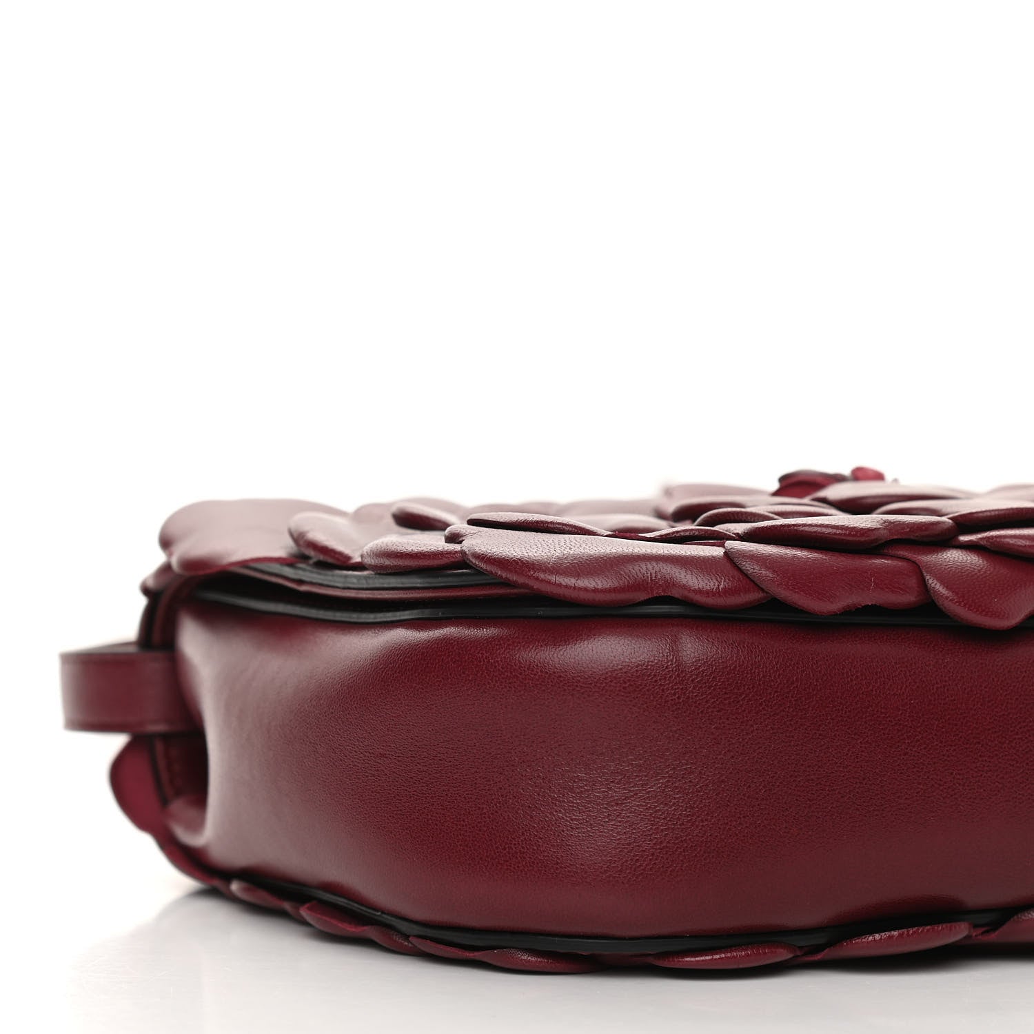Valentino Garavani Nappa Atelier 03 Rose Edition Small Flap Crossbody Bag Cerise 9 of 10