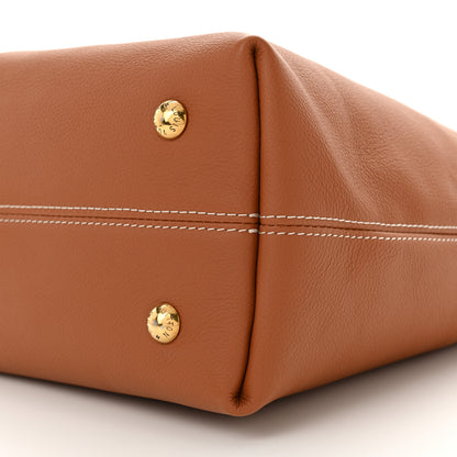 Louis Vuitton Grained Calfskin Low Key Hobo PM Cognac 10 of 10