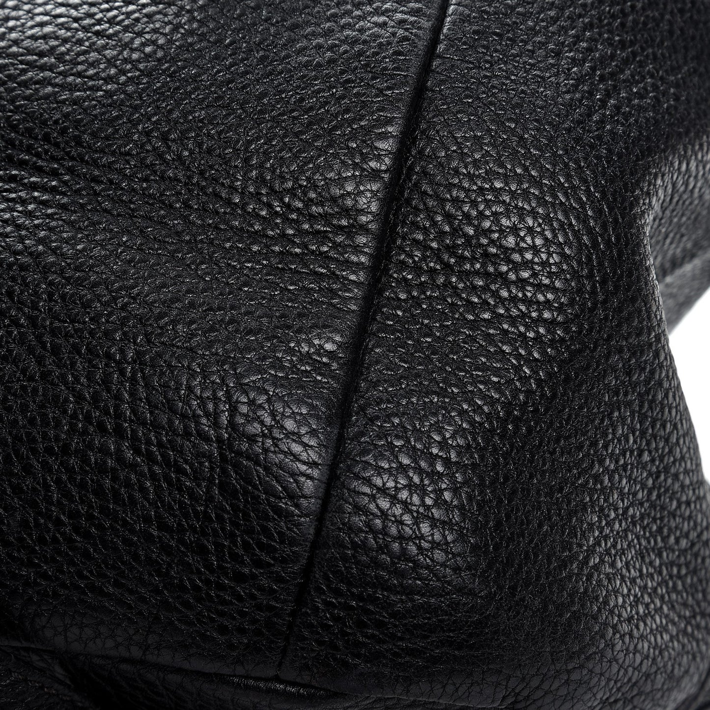 Deerskin Shoulder Bag Black
