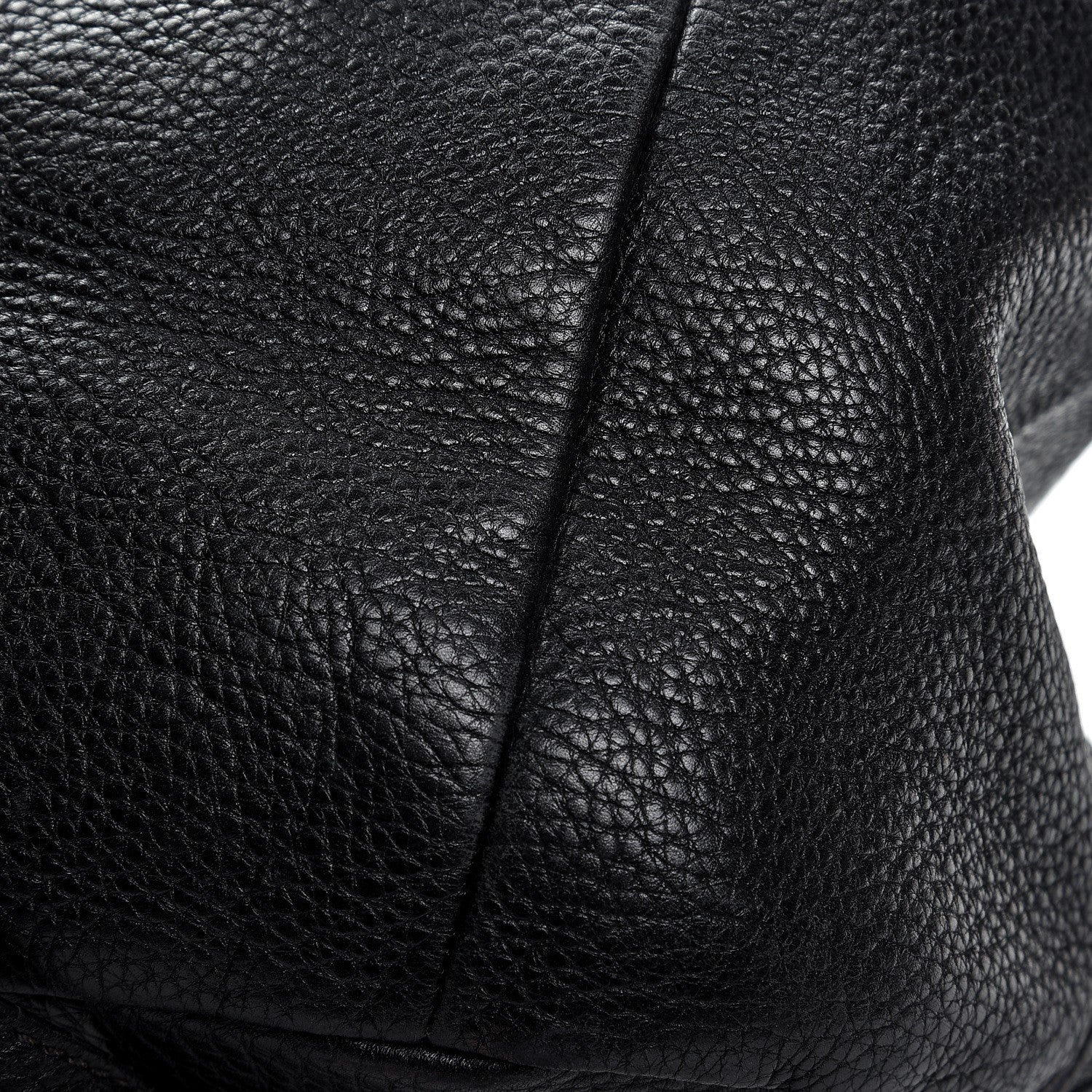 Prada Deerskin Shoulder Bag Black 13 of 15