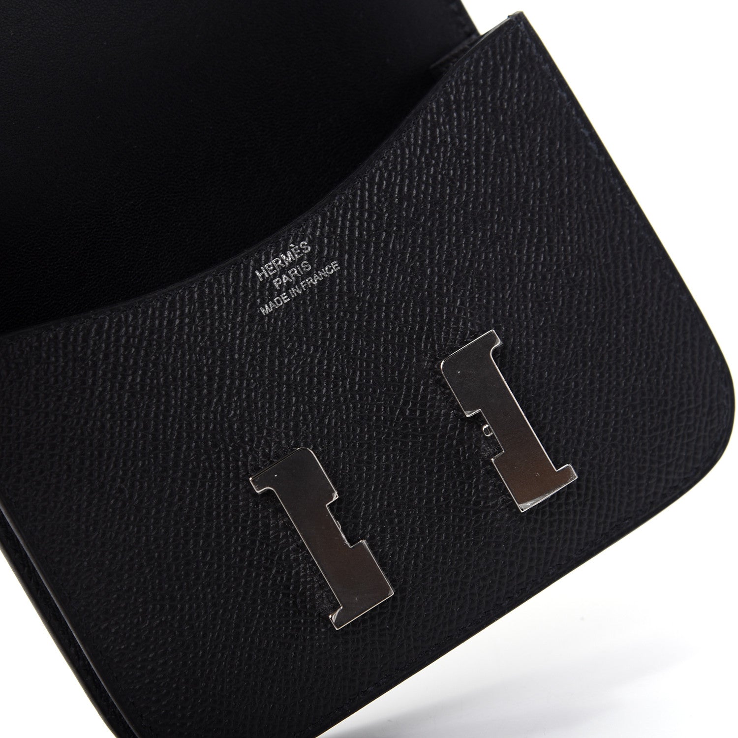 Hermes Epsom Constance Slim Wallet Black 7 of 8