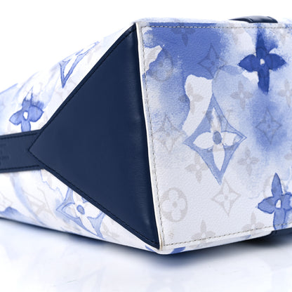 Louis Vuitton Monogram Watercolor Weekend Tote PM Blue 7 of 8