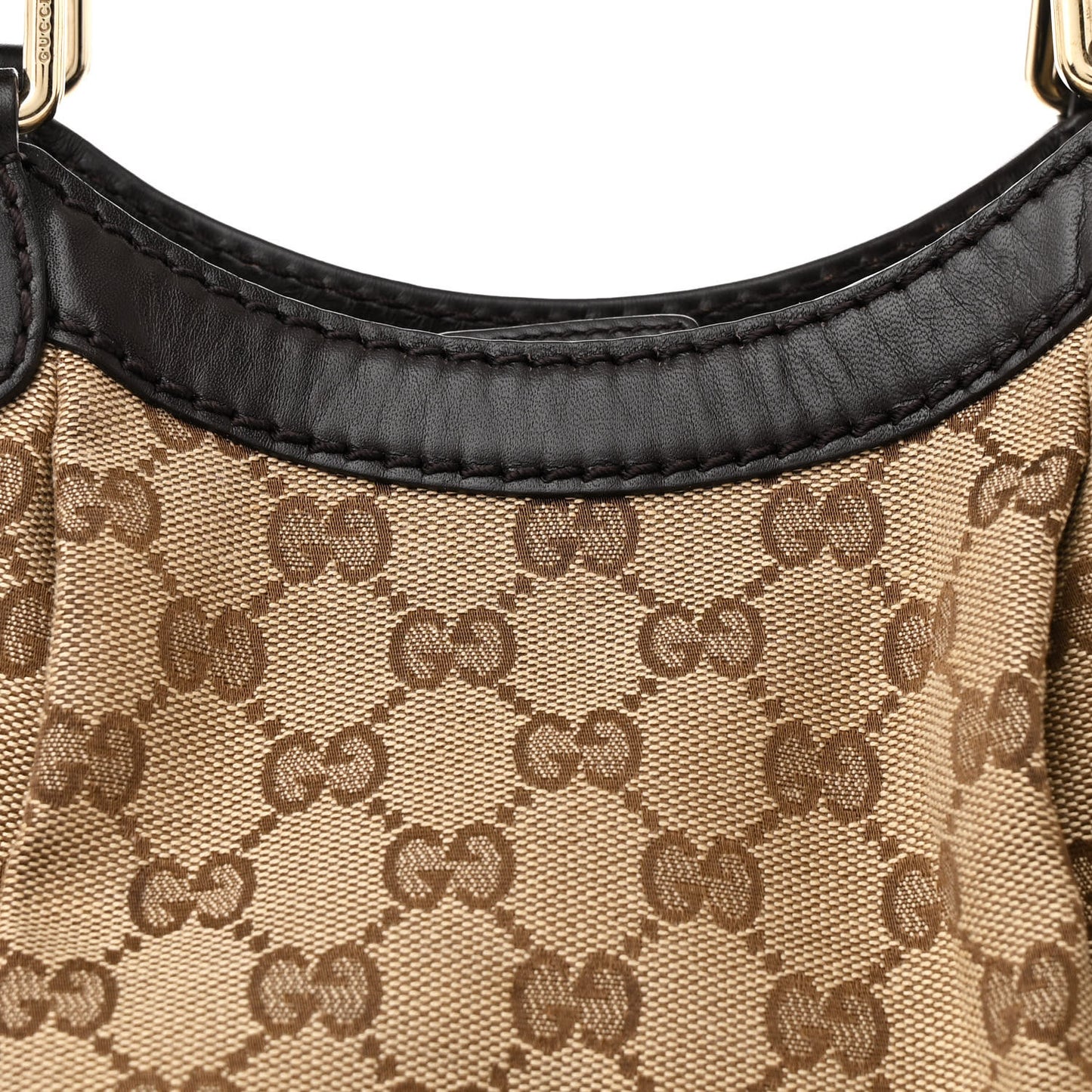 Monogram Medium Sukey Tote Dark Brown