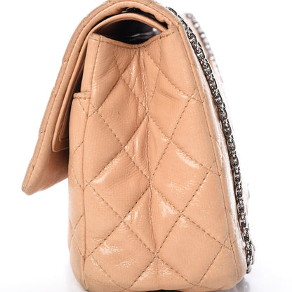 Chanel Iridescent Calfskin Quilted 2.55 Reissue 227 Flap Beige 14 of 25