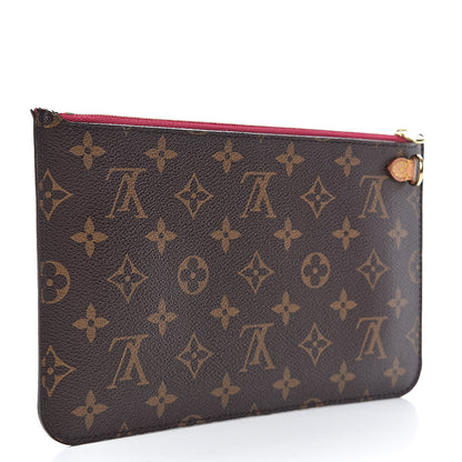 Louis Vuitton Monogram Neverfull MM GM Pochette Pivoine 3 of 7