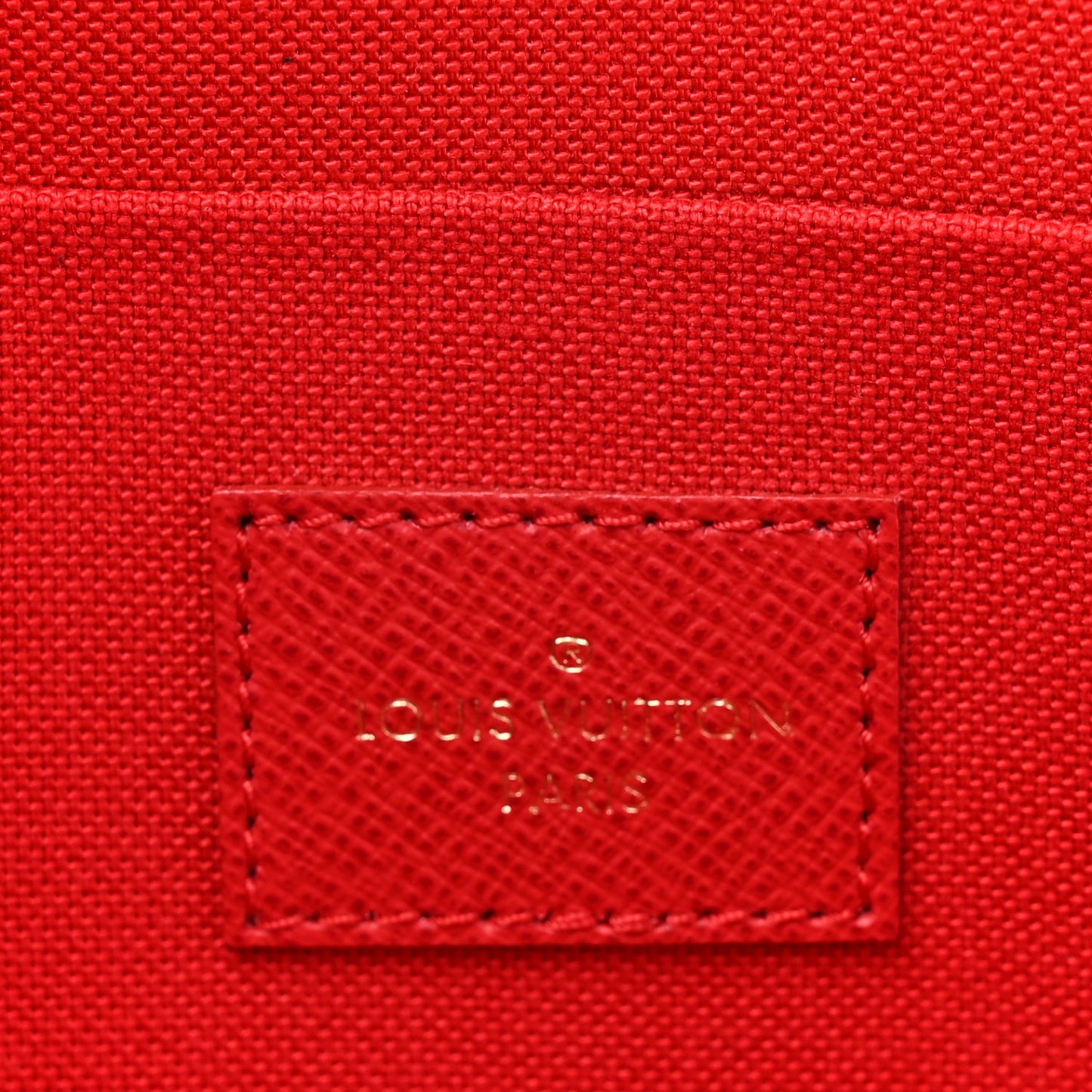 Monogram Pochette Felicie Chain Wallet Fuchsia