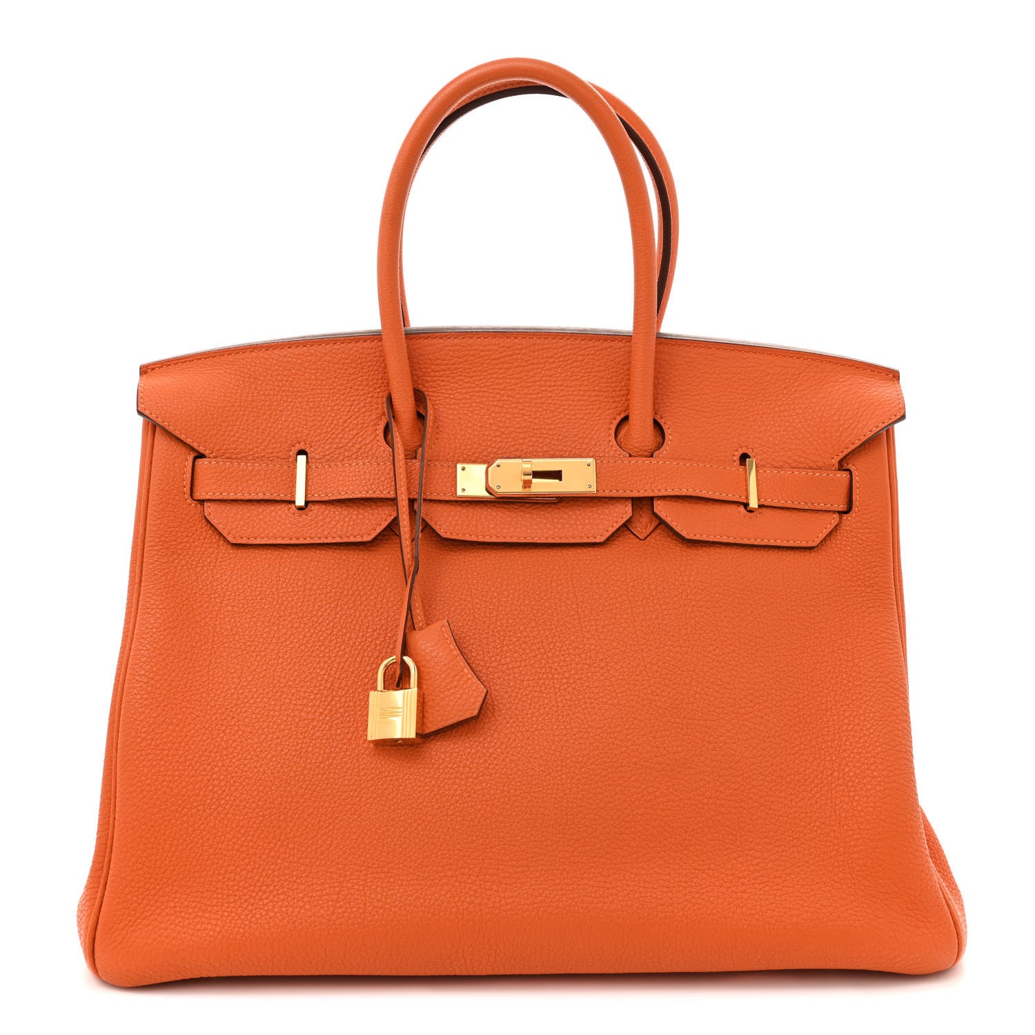 Hermes Togo Birkin 35 Orange 1 of 18