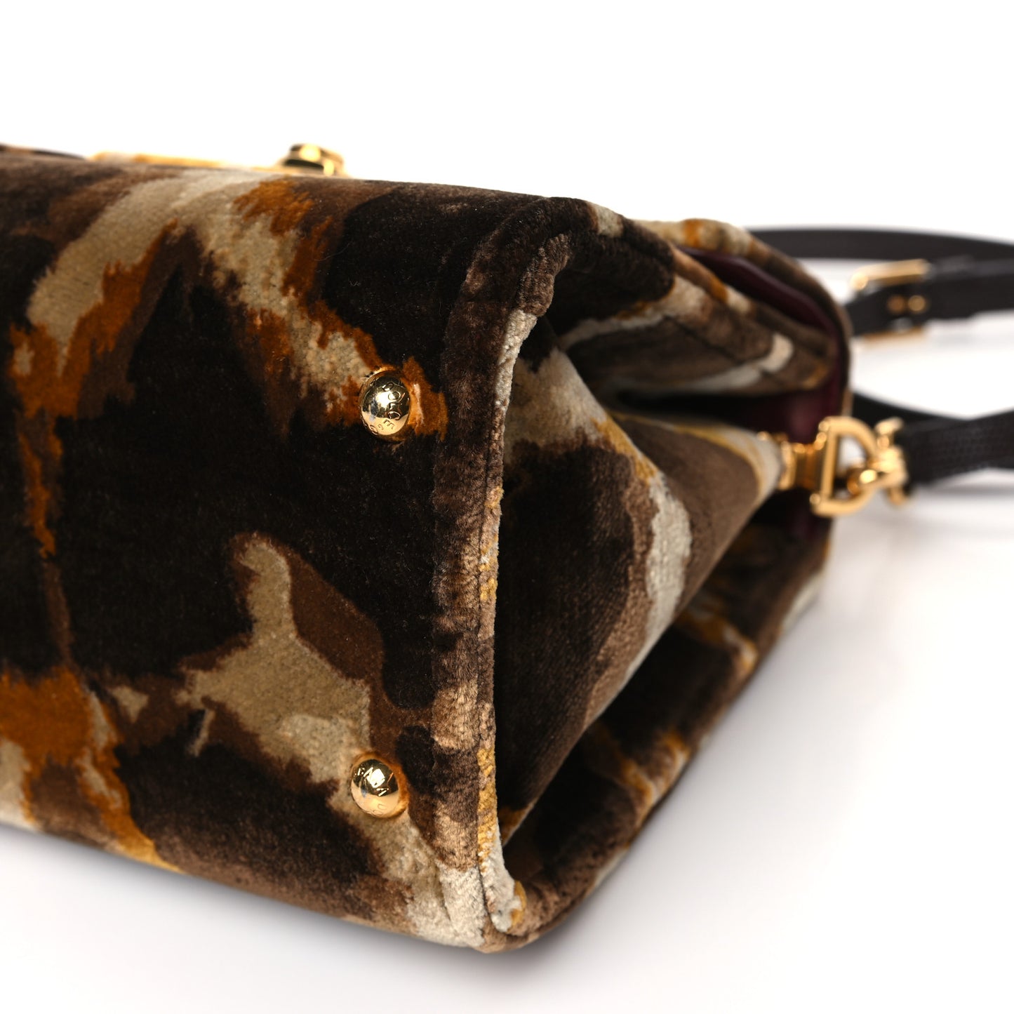 Velvet Giraffe Printed Welcome Satchel Multicolor