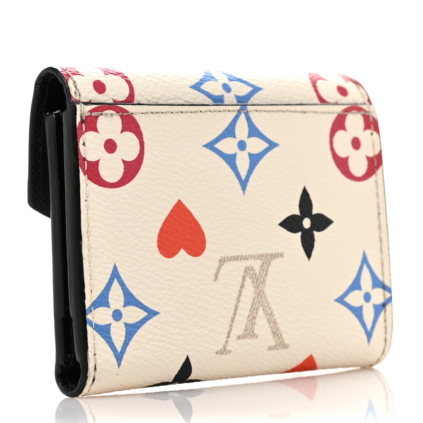 Game On Monogram Zoe Wallet White