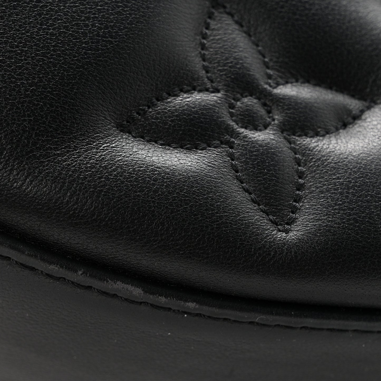 Calfskin Bubblegram Over The Moon Black