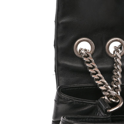 Saint Laurent Calfskin Y Quilted Monogram Medium Loulou Chain Satchel Black 13 of 13