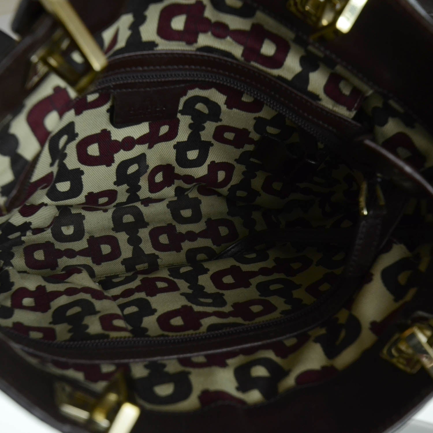 Gucci Guccissima Small Punch Tote Chocolate Brown 9 of 11