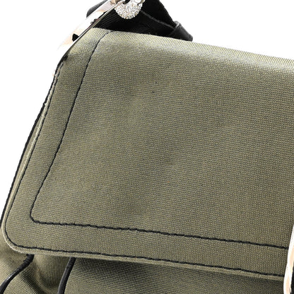 Christian Dior Coated Canvas Crystal Hardcore Bag Kaki 11 of 12