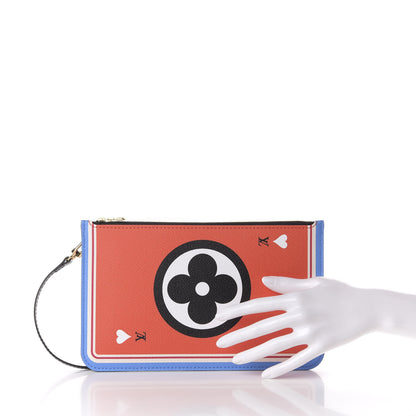 Louis Vuitton Game On Neverfull MM Pochette White 2 of 7