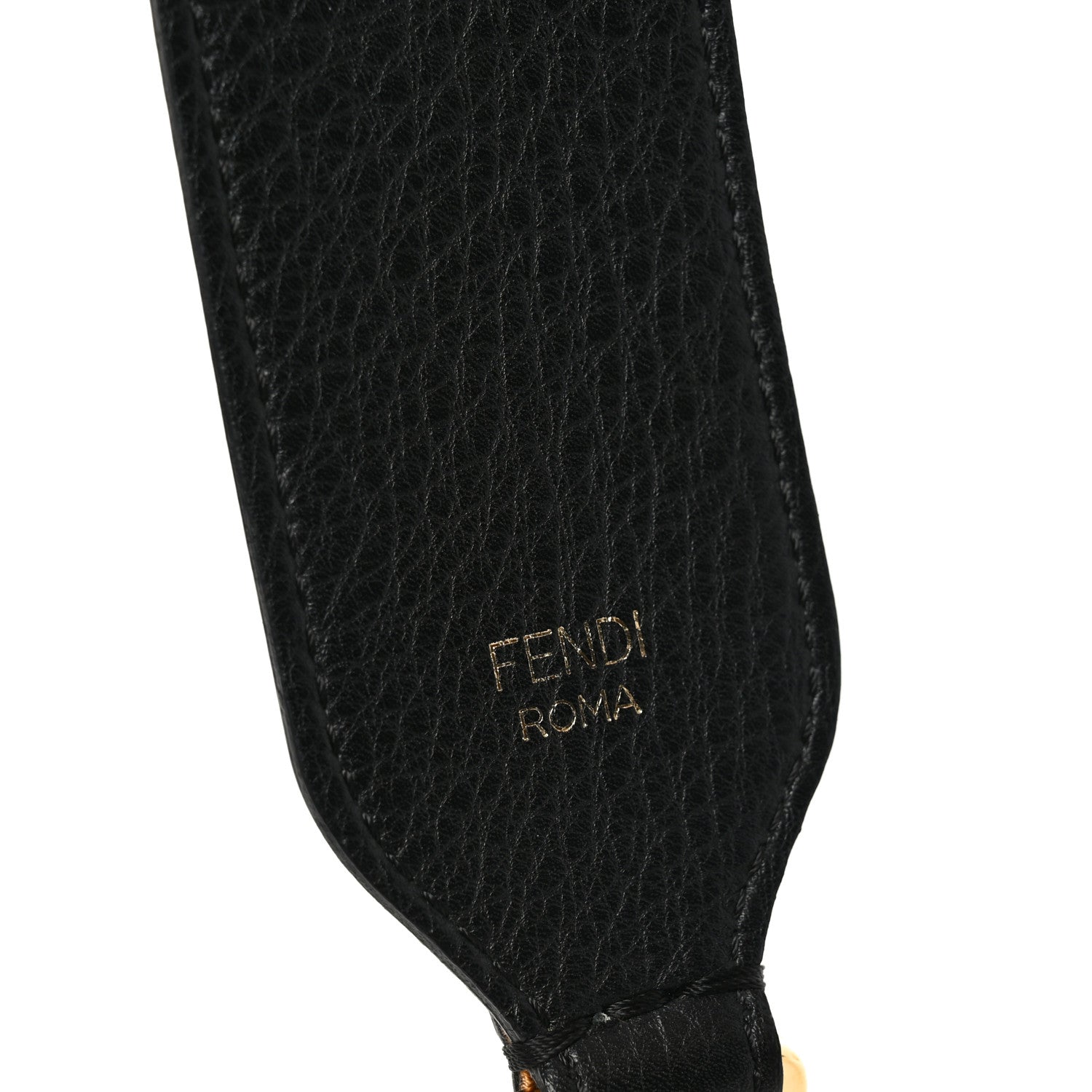 Fendi Velvet Tapestry FF Strap You Tobacco 3 of 4