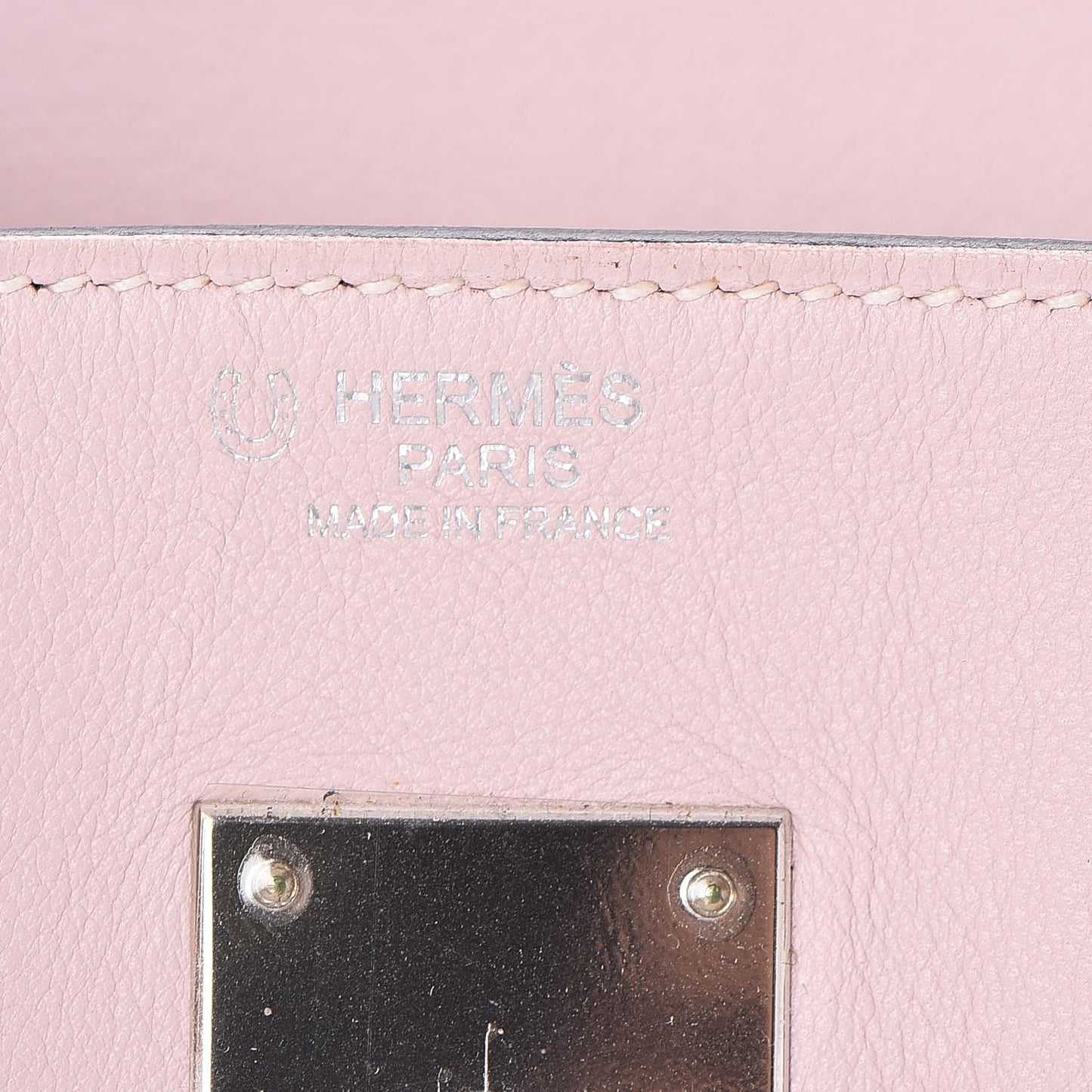 Swift Horseshoe Bi-Color Birkin 30 Rose Dragee Rouge H