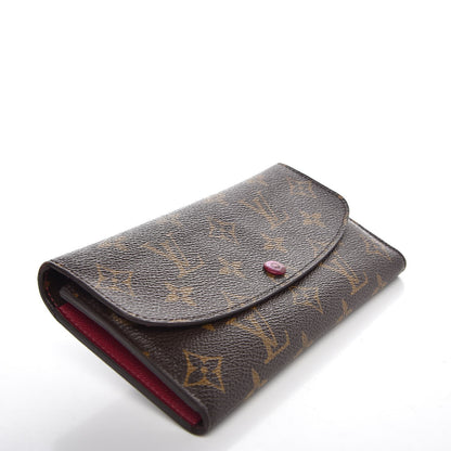 Louis Vuitton Monogram Emilie Wallet Fuchsia 4 of 9