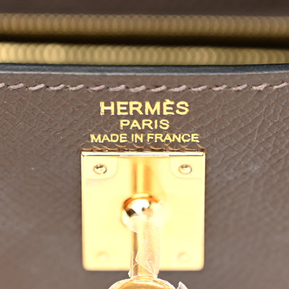 Hermes Epsom Kelly Sellier 25 Ecorce 6 of 13
