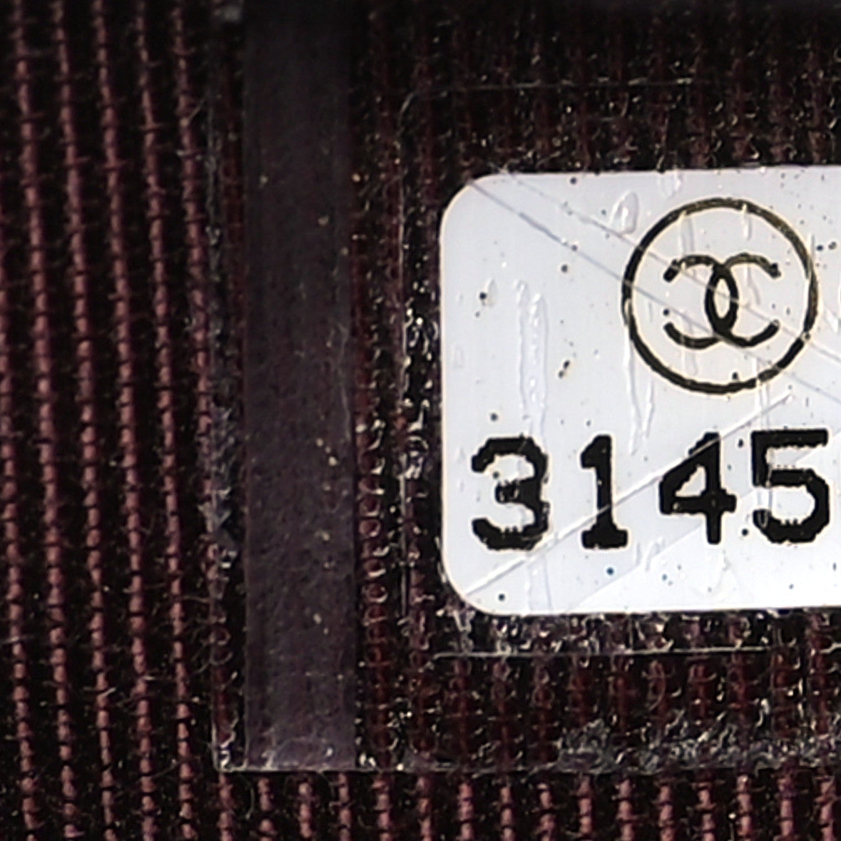 Caviar Quilted Vanity With Chain Black