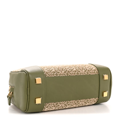 Loewe Jacquard Anagram Calfskin Amazona 23 Avocado Green 4 of 12