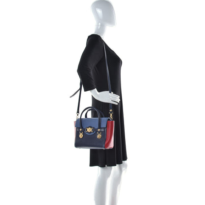 Versace Calfskin Medusa Coin Tote Multicolor 2 of 17