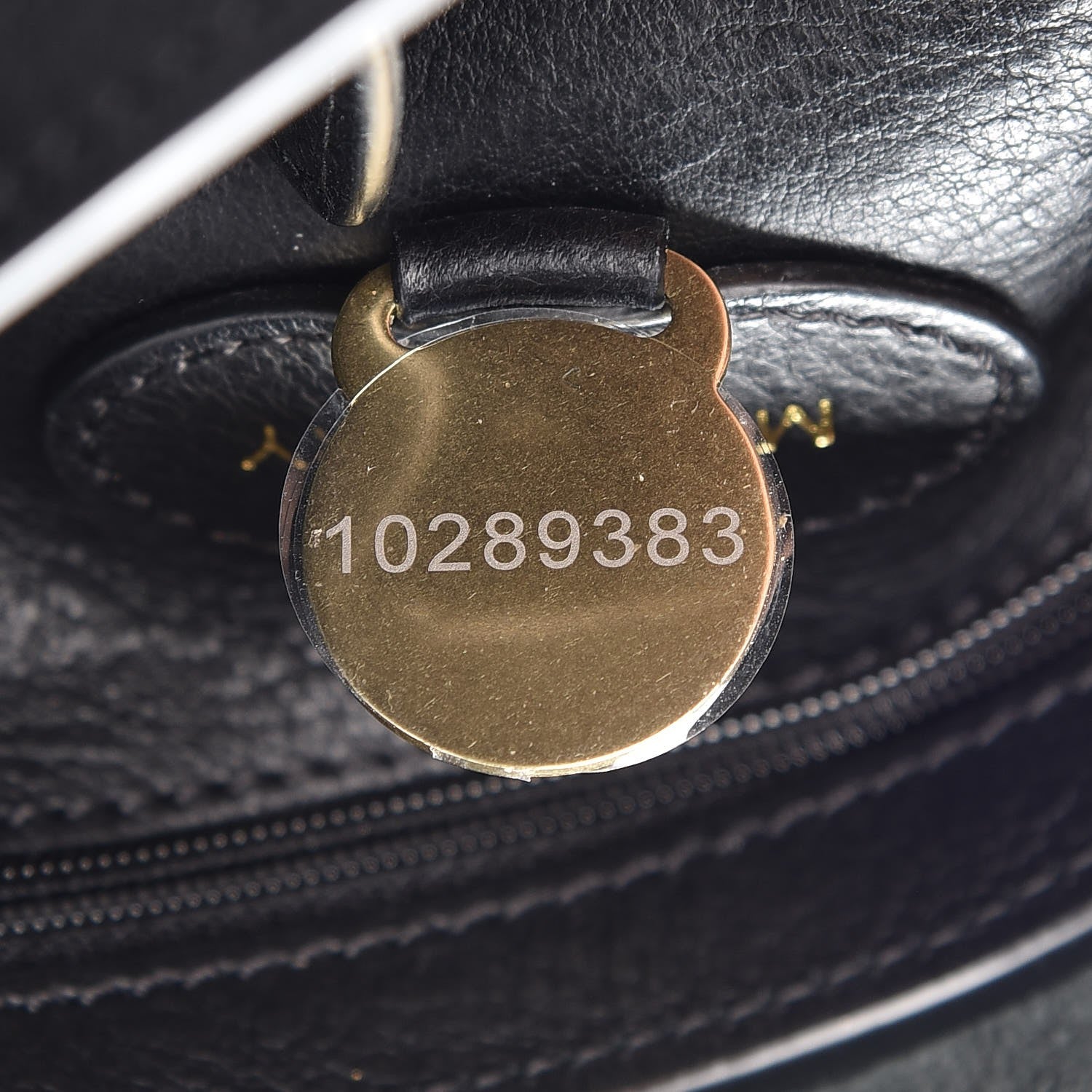 Mulberry Natural Leather Small Bayswater Black 8 of 12