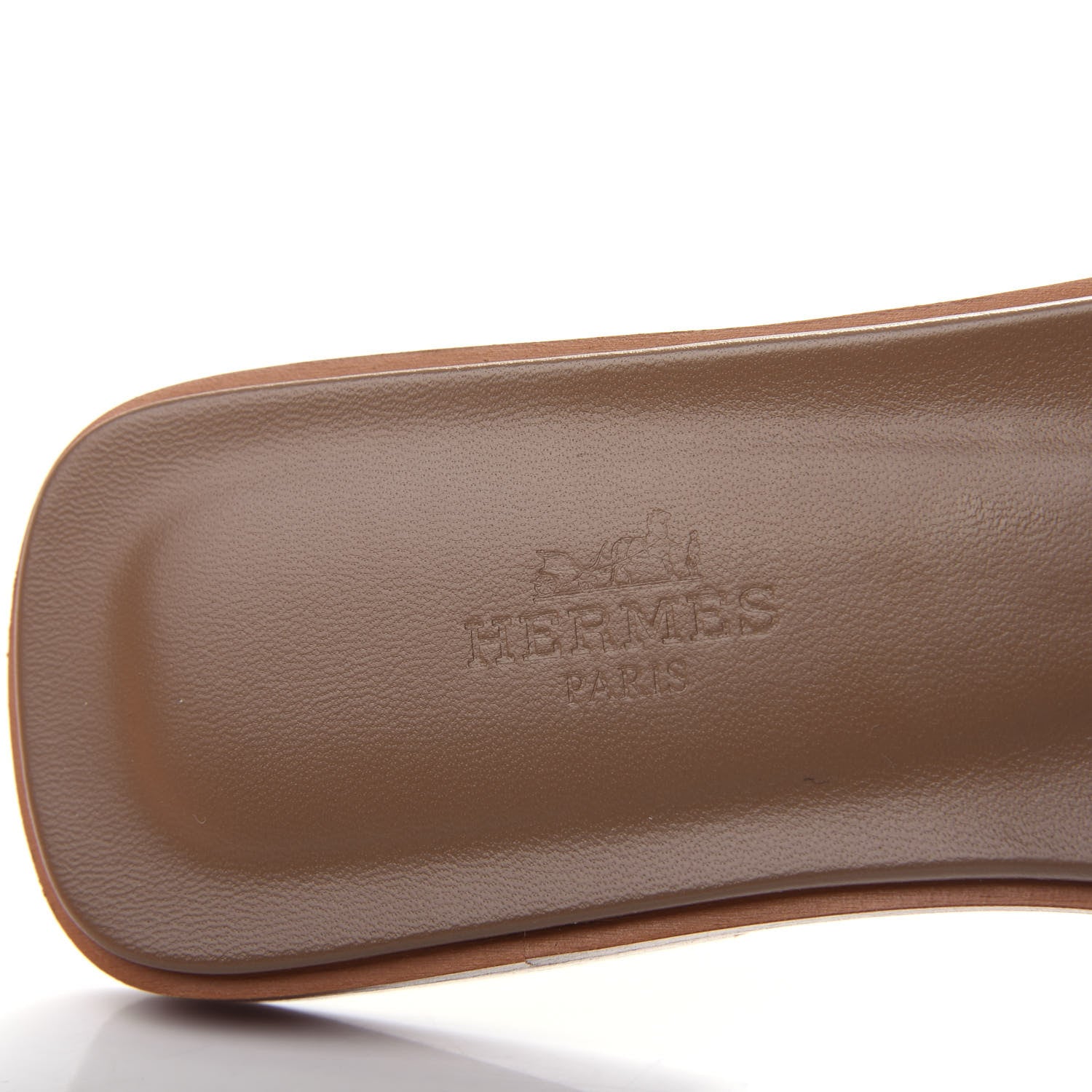 Hermes Denim Canvas Oran Sandals 37 Bleu Clair 8 of 11