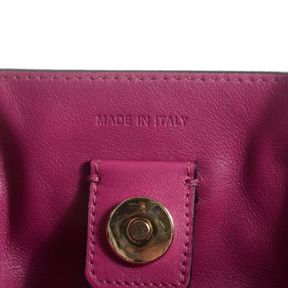 Christian Dior Bullcalf Leather Diorissimo Large Black and Rose Indien 7 of 8