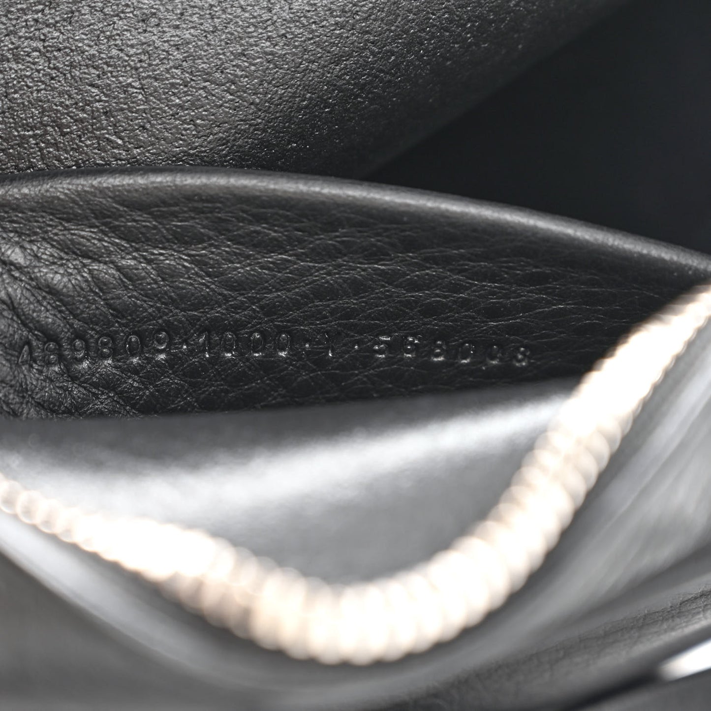 Calfskin Logo XS Everyday Camera Bag Black