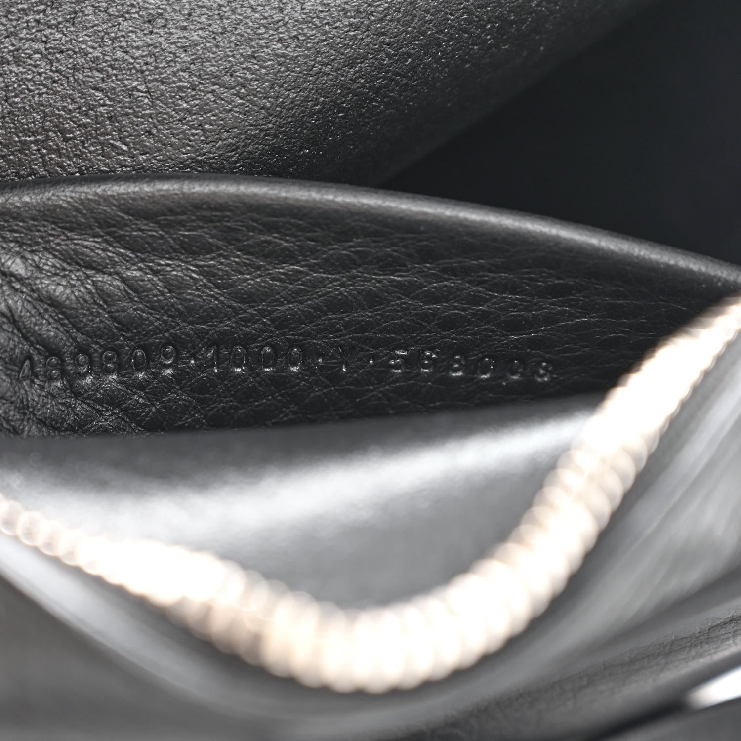 Balenciaga Calfskin Logo XS Everyday Camera Bag Black 8 of 16