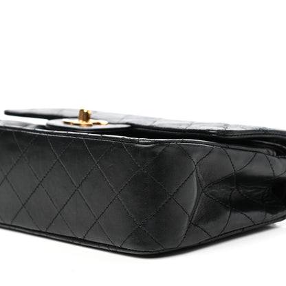 Chanel Lambskin Quilted Small Double Flap Black 9 of 10