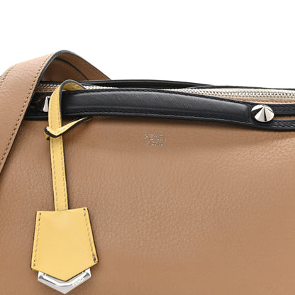 Fendi Vitello Dolce 4 Color Medium By The Way Boston Bag Sand Grano Multicolor 9 of 11