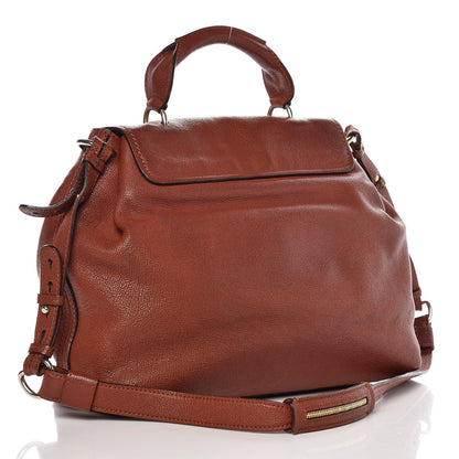 Chloe Calfskin Medium Elsie Satchel Whiskey 3 of 7