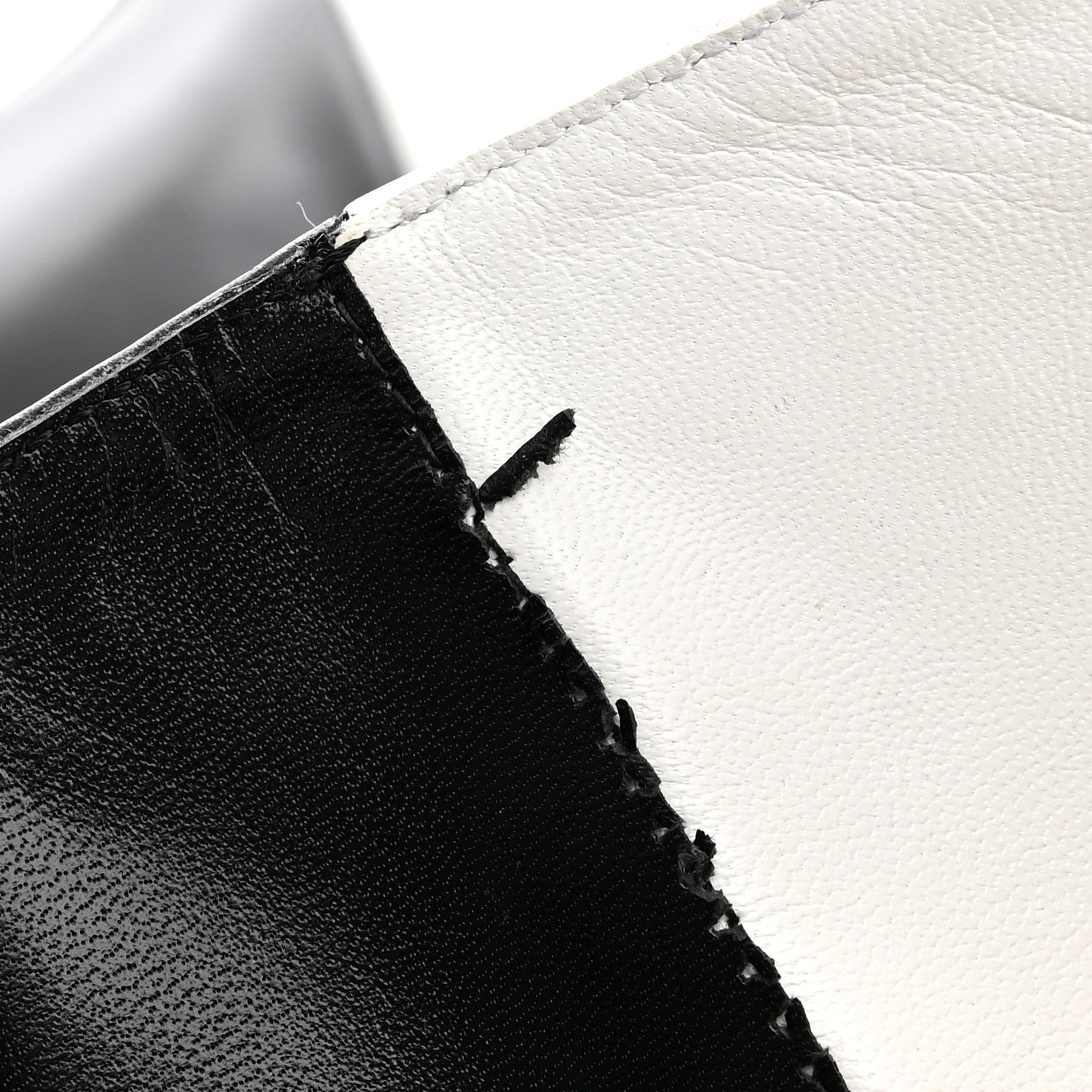 Christian Louboutin Calfskin Astrilarge 100 Knee Boots 37 Black White 12 of 12
