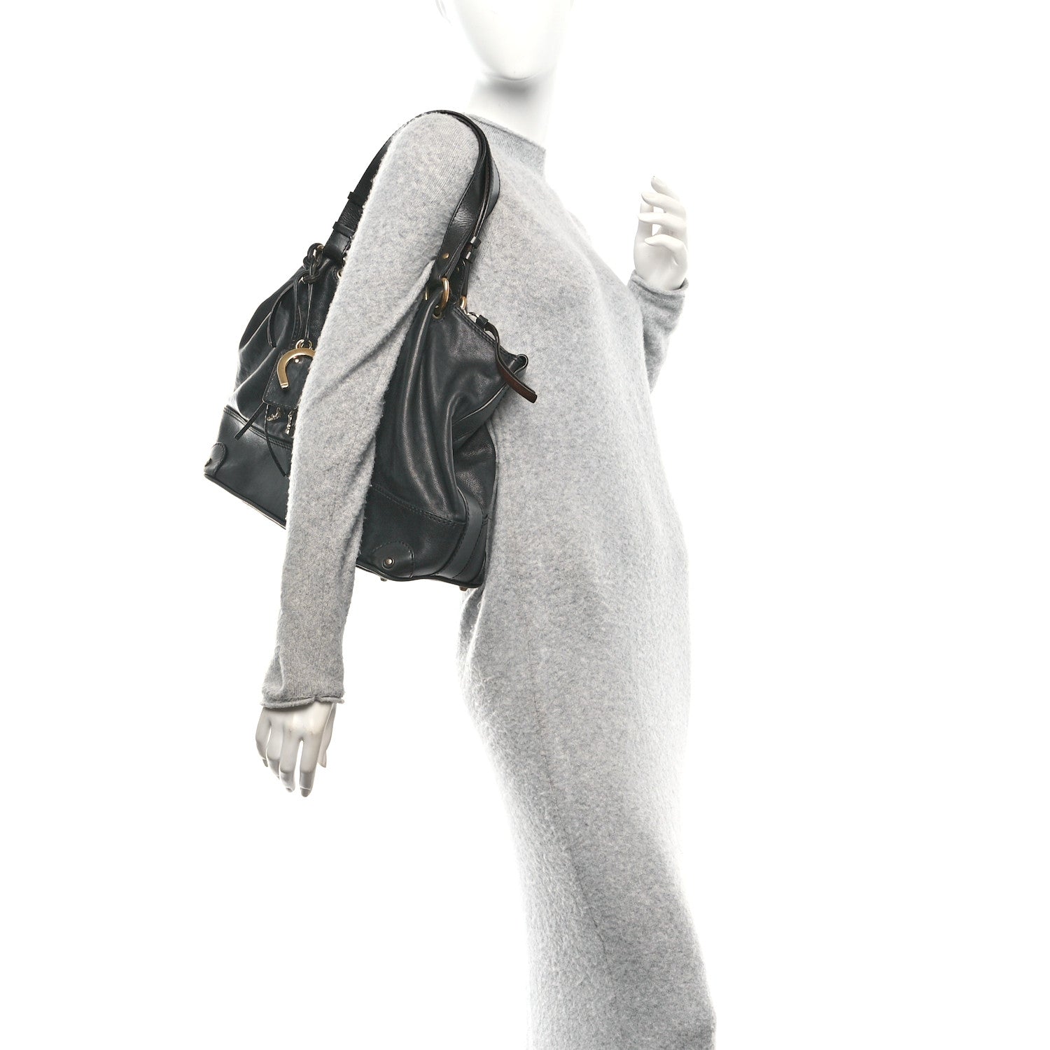Chloe Goatskin Large Kerala Bag Black 2 of 9