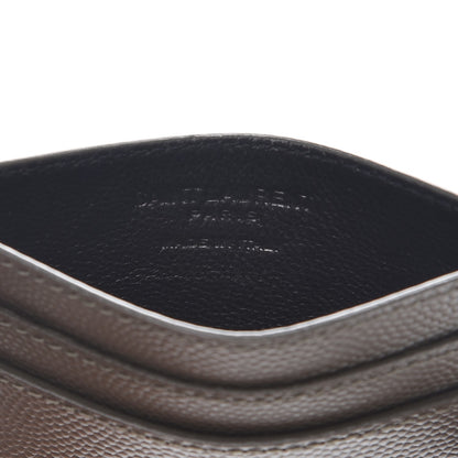 Saint Laurent Grain De Poudre Card Case Haunting Green 6 of 8