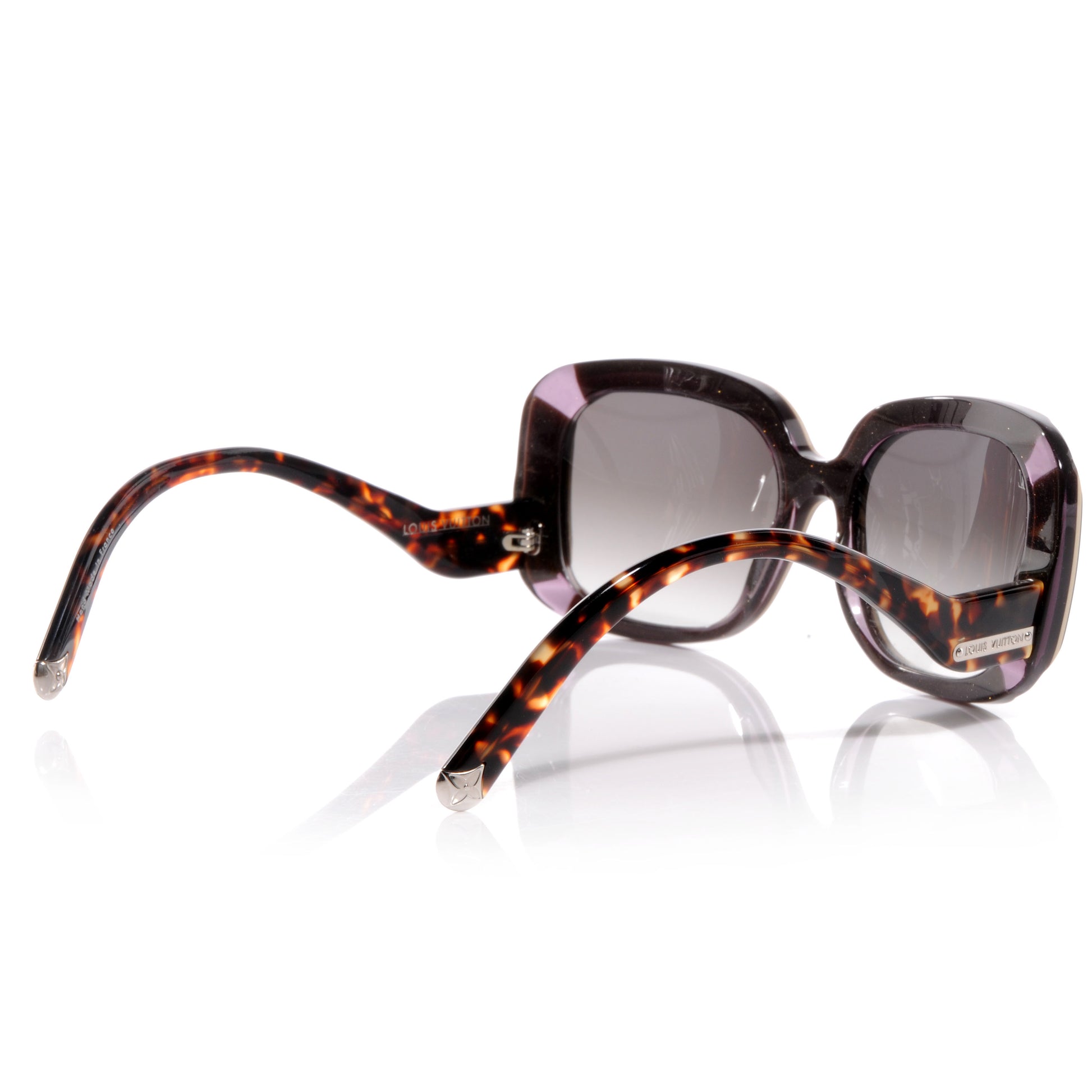 Louis Vuitton Anemone Sunglasses Z0599W Navy Mauve 2 of 4