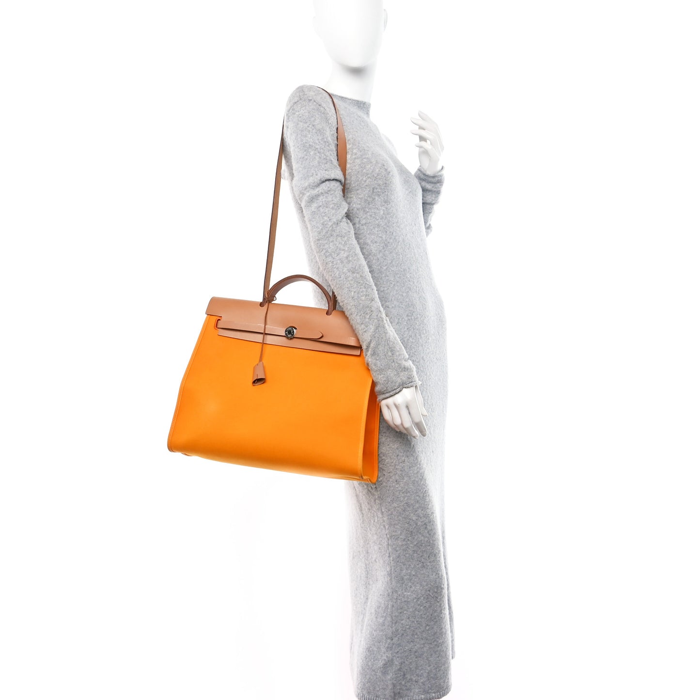 Vache Hunter Toile Herbag Zip 39 MM Jaune D'or Natural