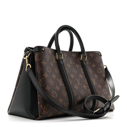 Louis Vuitton Monogram Soufflot MM Black 3 of 12