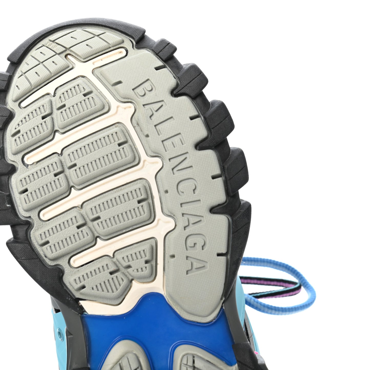 Mesh Nylon Womens Track Sneakers 39 Blue Black