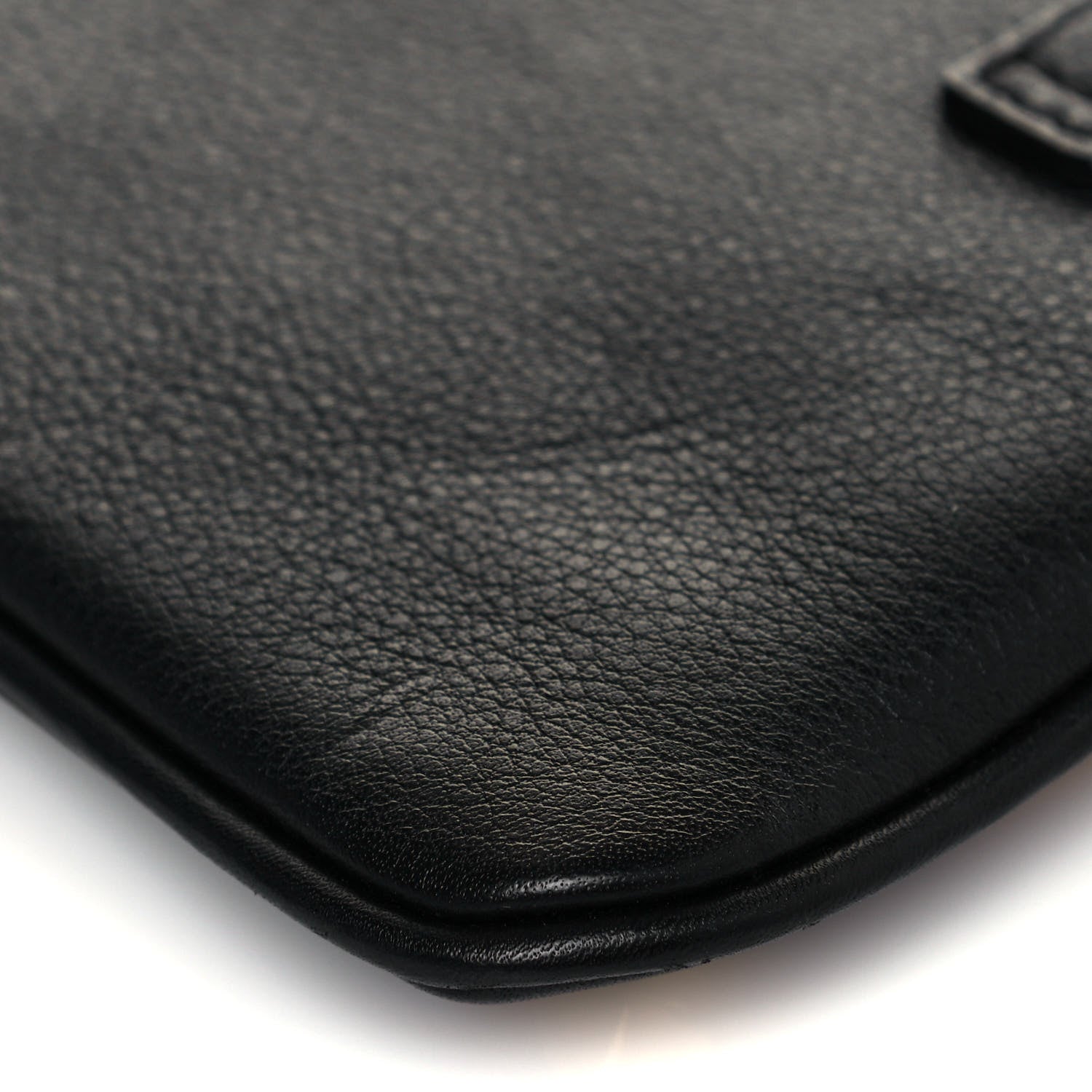 MCM Calfskin Cassette Crossbody Black 10 of 11