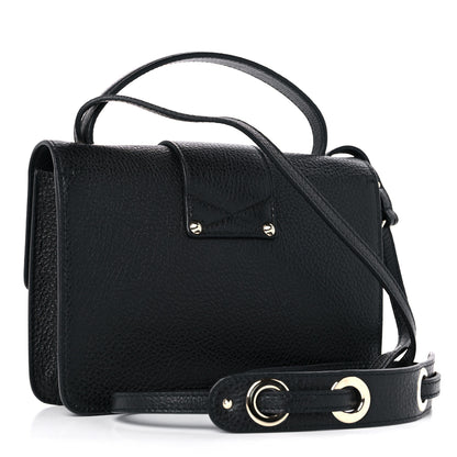 Jimmy Choo Grainy Pebbled Rebel Crossbody Bag Black 3 of 8