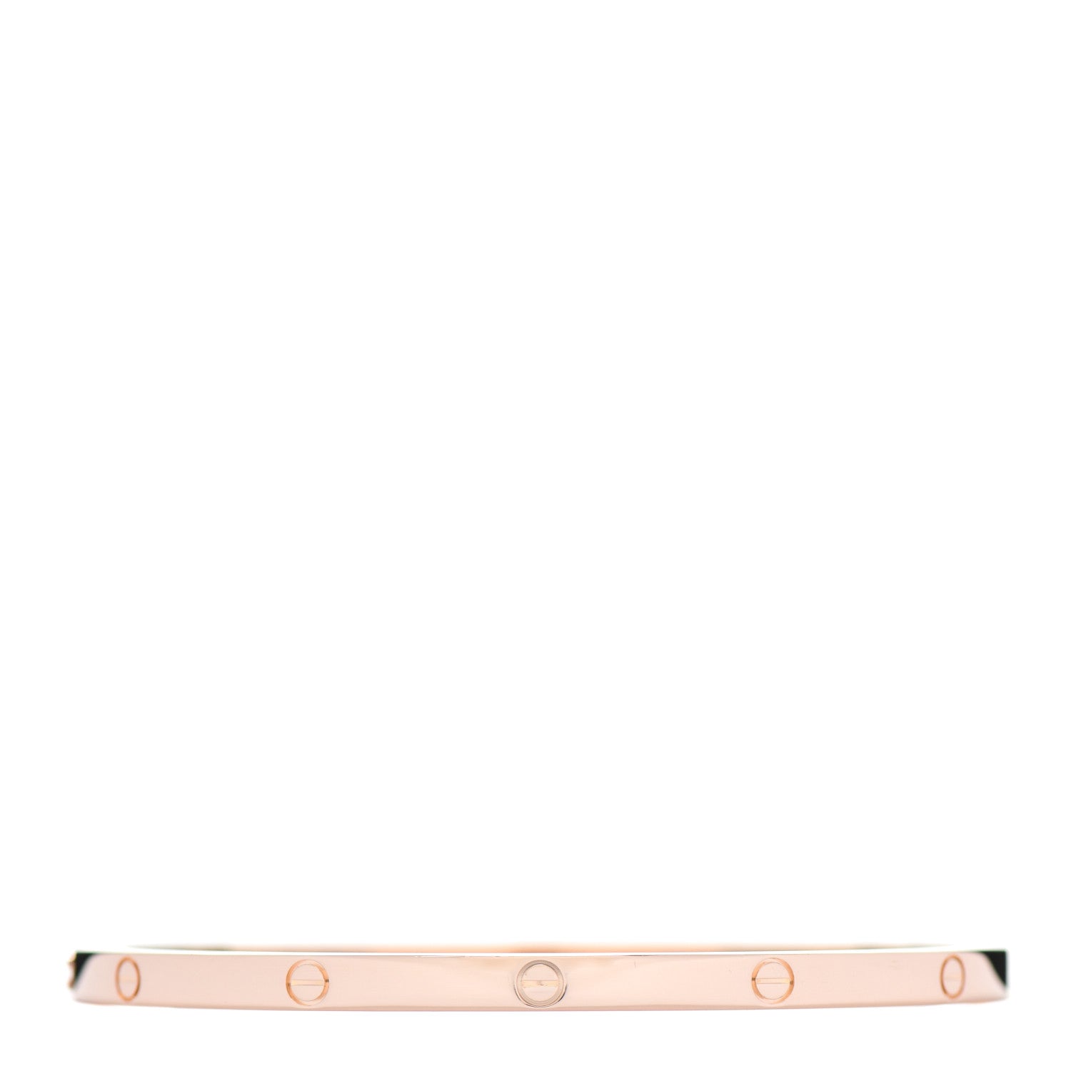 Cartier 18K Pink Gold Small LOVE Bracelet 17 1 of 4