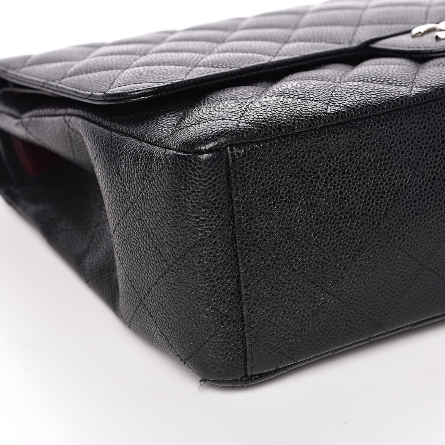 Chanel Caviar Quilted Maxi Double Flap Black 11 of 15