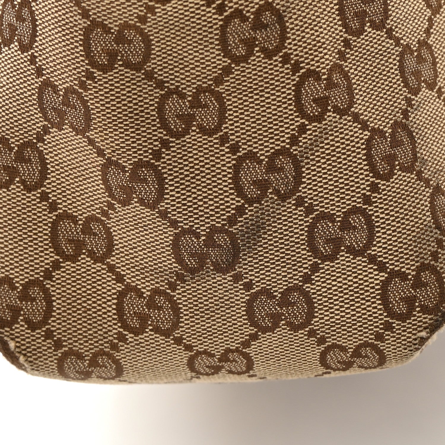 Gucci Monogram Medium New Ladies Web Tote Dark Brown 13 of 17