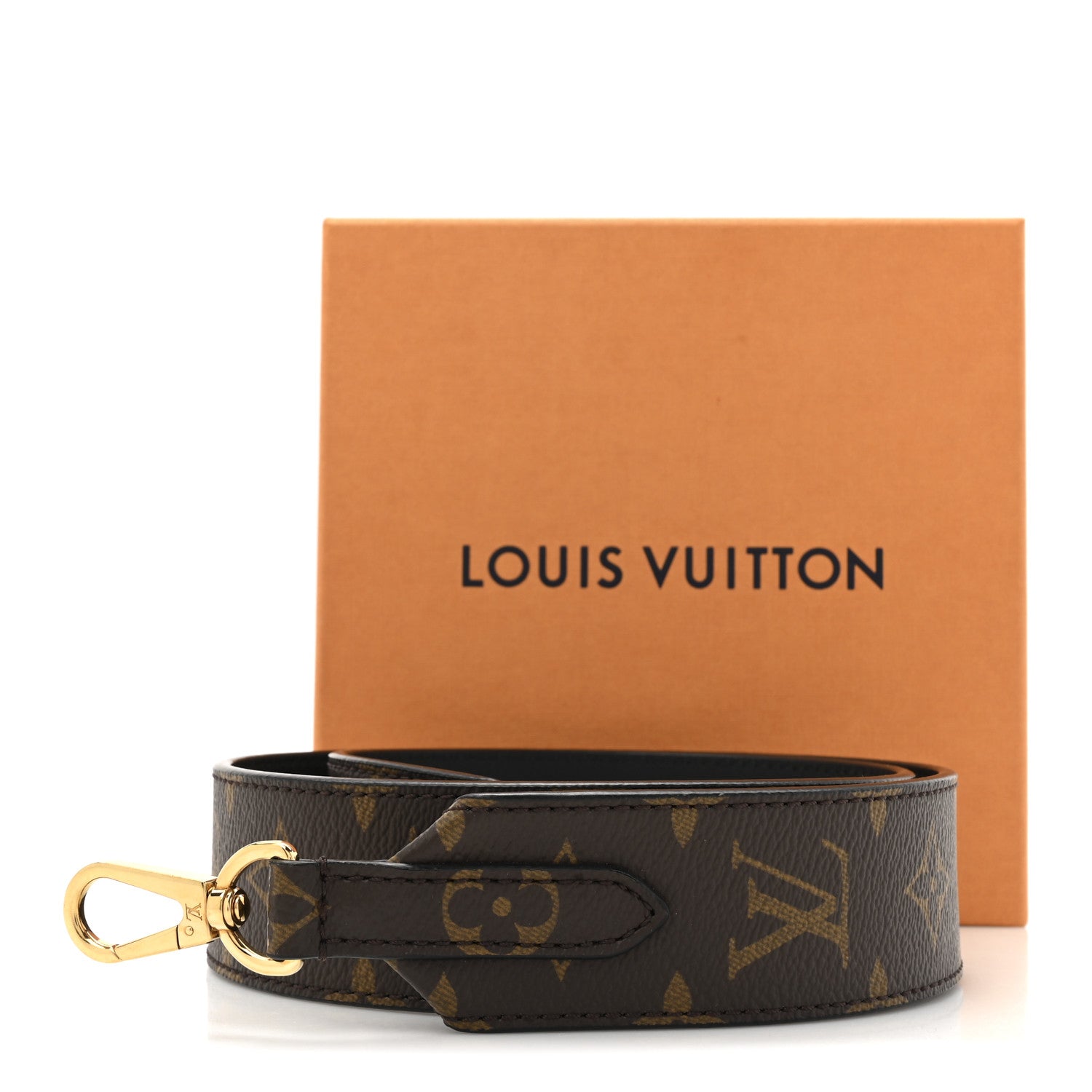 Louis Vuitton Monogram Bandouliere Shoulder Strap Black 6 of 6