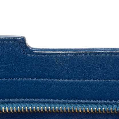 Saint Laurent Calfskin Small Classic Y Cabas Royal Blue 9 of 16