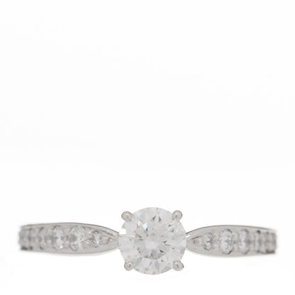 Tiffany Platinum Diamond .34ct Round Brilliant Harmony Engagement Ring 47 4 1 of 7
