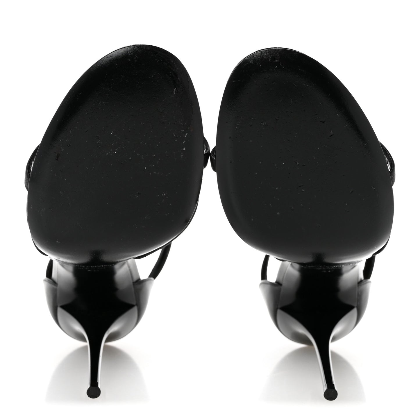 Calfskin Cassandra 100 Sandals 40 Black