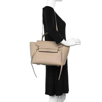 Celine Grained Calfskin Mini Belt Bag Light Taupe 2 of 11